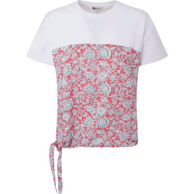 тениска,дамски,тениски,pepe,jeans,nari,short,sleeve,t,shirt,white,(studio,red)