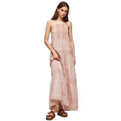 рокля,дамски,поли,и,рокли,pepe,jeans,parhi,short,sleeve,dress,pink