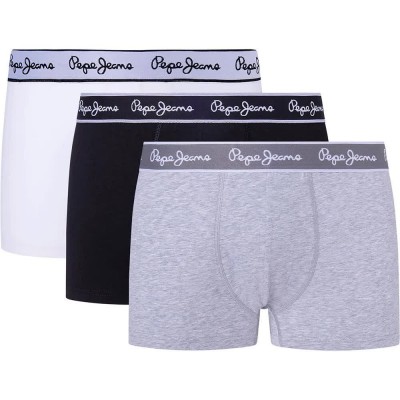 боксерки,мъжко,бельо,pepe,jeans,pepe,boxers,3,units,grey,marl,(multicolor)