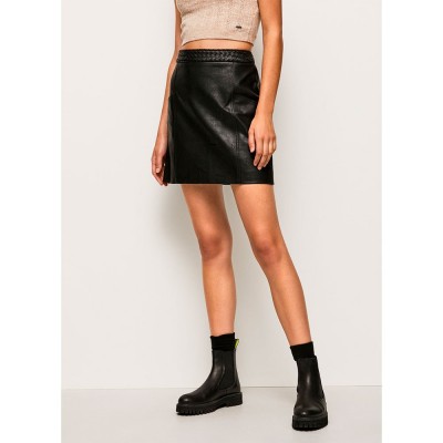 пола,дамски,поли,и,рокли,pepe,jeans,saffron,mini,skirt,black