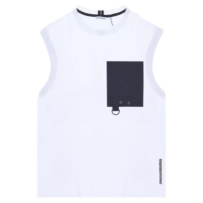 тениска,мъжки,тениски,antony,morato,mmks02219,fa100144,sleeveless,t,shirt,white