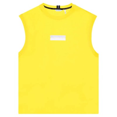 тениска,мъжки,тениски,antony,morato,mmks02220,fa100144,sleeveless,t,shirt,acid,yellow,(yellow)
