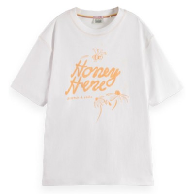 тениска,дамски,тениски,scotch,&,soda,loose,fit,graphic,short,sleeve,t,shirt,white