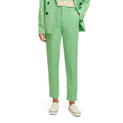 панталони,дамски,панталони,scotch,&,soda,lowry,slim,fit,summer,event,mid,waist,pants,green