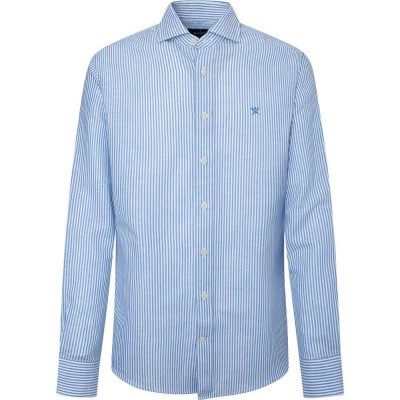 риза,с,дълъг,ръкав,мъжки,ризи,hackett,bengal,hm309380,long,sleeve,shirt,white,blue,(blue)