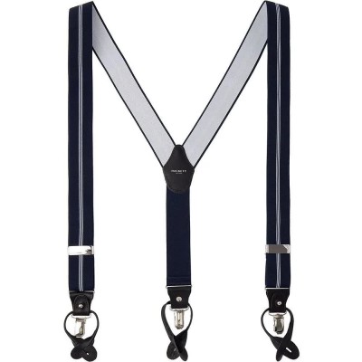 колани,hackett,central,stripe,suspenders,navy,(blue)