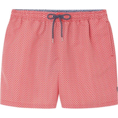 бански,гащета,мъжки,бански,костюми,hackett,grid,swimming,shorts,red,(orange)