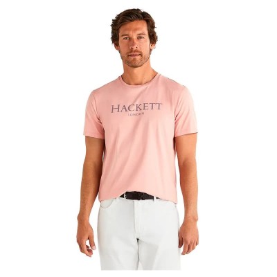 тениска,мъжки,тениски,hackett,hm500533,short,sleeve,t,shirt,orange,(pink)
