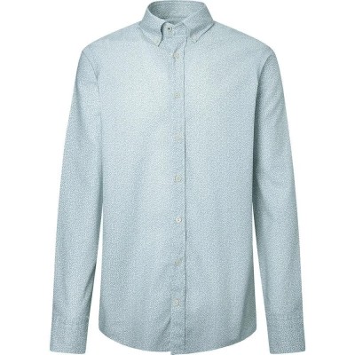 риза,с,дълъг,ръкав,мъжки,ризи,hackett,mini,floral,print,long,sleeve,shirt,green