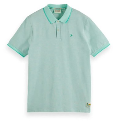 мъжки,блузи,с,яка,scotch,&,soda,171722,short,sleeve,polo,green