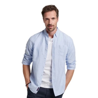 риза,с,дълъг,ръкав,мъжки,ризи,superdry,studios,linen,bd,long,sleeve,shirt,blue,(blue,bonnet,stripe)