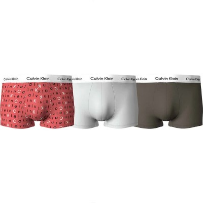 боксерки,мъжко,бельо,calvin,klein,0000u2664g,low,rise,boxers,3,units,multicolor