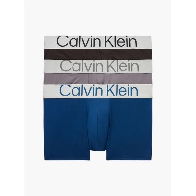 боксерки,мъжко,бельо,calvin,klein,000nb3074a,low,rise,boxers,3,units,blue,shadow,grey,sky,black,(multicolor)