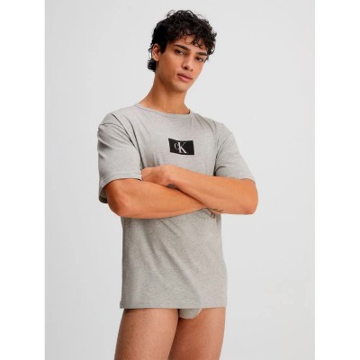 тениска,мъжки,тениски,calvin,klein,000nm2399e,short,sleeve,t,shirt,grey,(grey,heather)