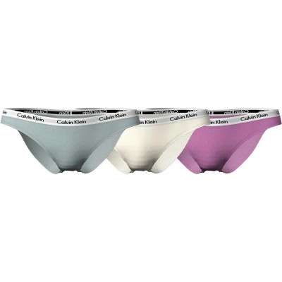 бикини,дамско,бельо,дамски,бикини,и,танкини,calvin,klein,bikini,panties,3,units,silver,vanilla,iris,(multicolor)