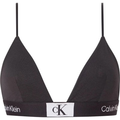 дамско,бельо,дамски,бикини,и,танкини,calvin,klein,unlined,triangle,bra,black