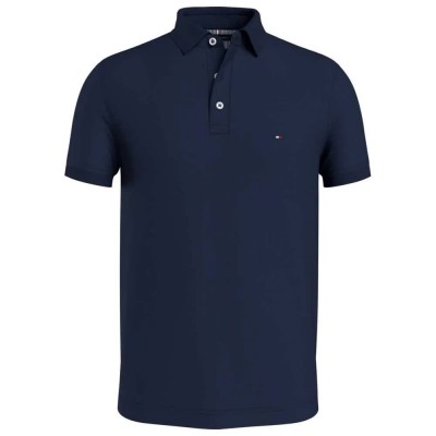 дамски,блузи,с,яка,мъжки,блузи,с,яка,tommy,hilfiger,1985,slim,short,sleeve,polo,blue,(carbon,navy)