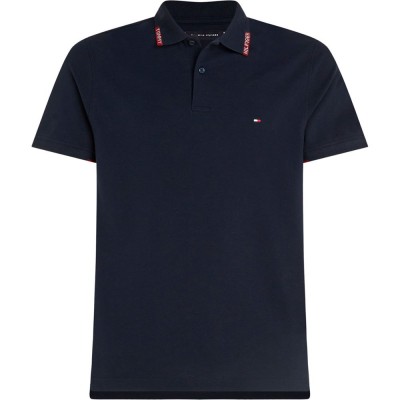 мъжки,блузи,с,яка,tommy,hilfiger,collar,placement,reg,short,sleeve,polo,blue