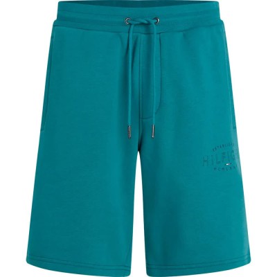 къси,панталони,мъжки,панталони,tommy,hilfiger,curve,logo,sweat,shorts,green