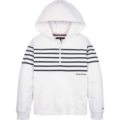суичър,детски,блузи,tommy,hilfiger,breton,stripe,hoodie,white,(ancient,white)