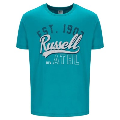 тениска,мъжки,тениски,russell,athletic,amt,a30121,short,sleeve,t,shirt,lake,blu,(green)