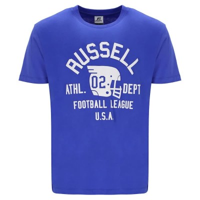 тениска,мъжки,тениски,russell,athletic,amt,a30351,short,sleeve,t,shirt,blue,(dazzling)
