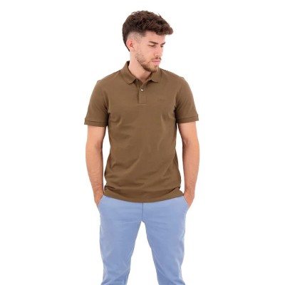 мъжки,блузи,с,яка,boss,pallas,short,sleeve,polo,brown,(open,green)