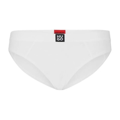 слипове,дамско,бельо,дамски,бикини,и,танкини,hugo,brief,rib,10251623,panties,white,(white)