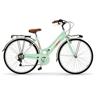 пътни,и,градски,велосипеди,qüer,corinto,28´´,bike,silver,(green,celadon)
