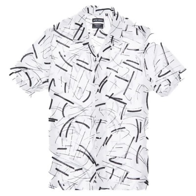 риза,с,къс,ръкав,мъжки,ризи,antony,morato,regular,fit,print,short,sleeve,shirt,white,(white)