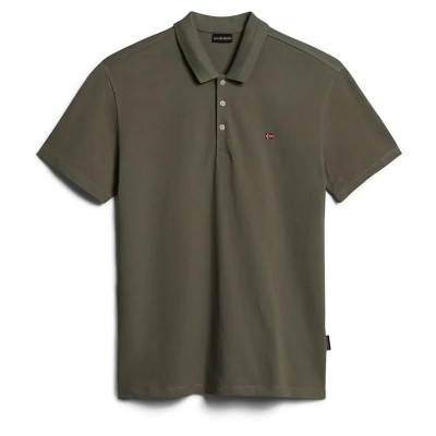 мъжки,блузи,с,яка,napapijri,ealis,sum,short,sleeve,polo,green,lichen,(brown)