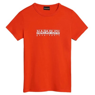 тениска,детски,тениски,napapijri,s,box,1,short,sleeve,t,shirt,red,cherry,(orange)