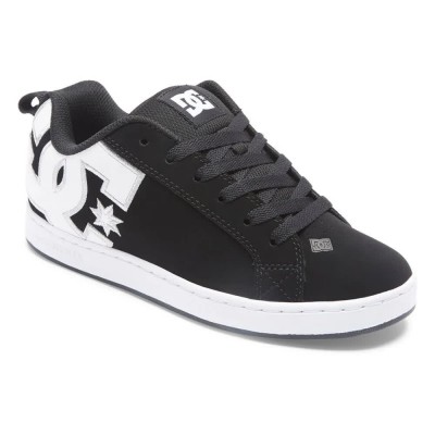 обувки,дамски,маратонки,dc,shoes,court,graffik,trainers,black