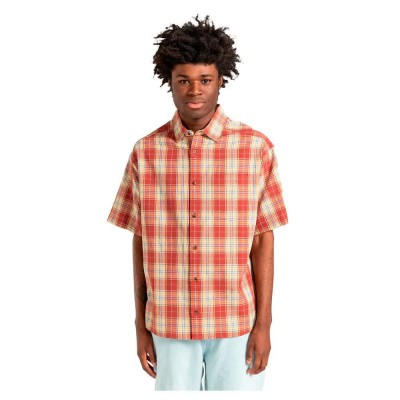 риза,с,къс,ръкав,мъжки,ризи,element,drift,short,sleeve,shirt,orange,(picante)