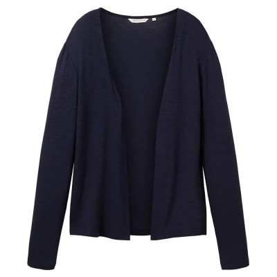жилетка,дамски,пуловери,дамски,плетени,дрехи,tom,tailor,1036778,cardigan,sky,captain,blue,(blue)