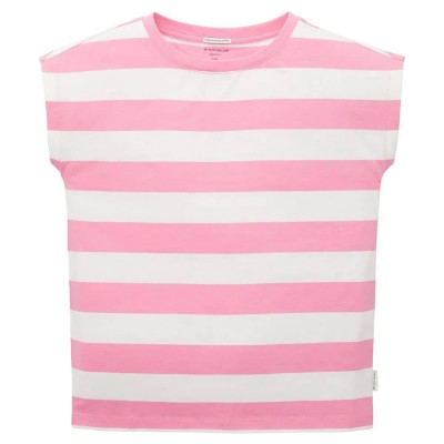 тениска,детски,тениски,tom,tailor,oversized,striped,t,shirt,pink,block,stripe,(pink)