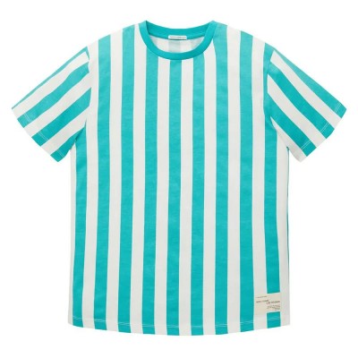 тениска,детски,тениски,tom,tailor,regular,striped,t,shirt,blue,(green,beige,vertical,stripe)