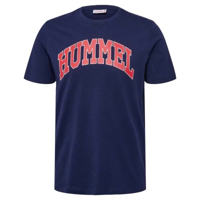 тениска,мъжки,тениски,hummel,bill,short,sleeve,t,shirt,blue,(peacoat)