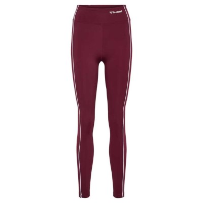 клин,дамски,клинове,дамски,чорапогащи,и,клинове,hummel,flash,high,waist,leggings,red,(zinfandel)