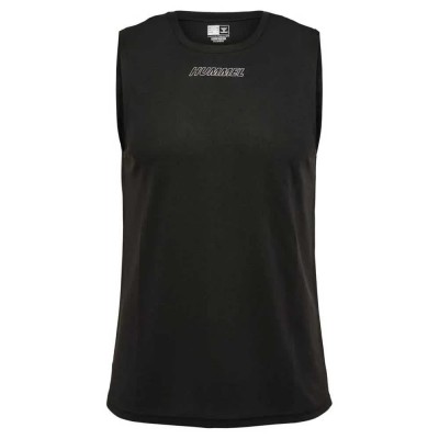 тениска,мъжки,тениски,hummel,flex,sleeveless,t,shirt,black,(black)