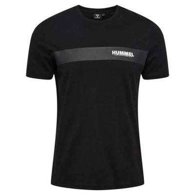 тениска,мъжки,тениски,hummel,legacy,sean,short,sleeve,t,shirt,black