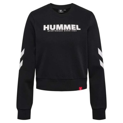 блуза,дамски,блузи,hummel,legacy,sweatshirt,black