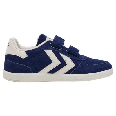 маратонки,детски,маратонки,hummel,victory,suede,ii,trainers,navy,peony,(blue)