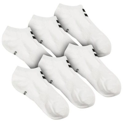 чорапи,дамски,чорапи,hummel,chevron,short,socks,3,pairs,white