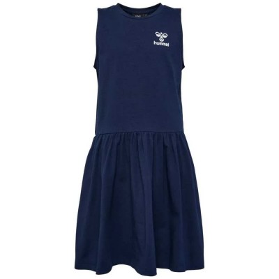 рокля,дамски,поли,и,рокли,hummel,caroline,sleeveless,dress,blue,(black,iris)