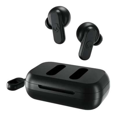 слушалки,слушалки,skullcandy,dime,2,wireless,earphones,silver,(true,black)