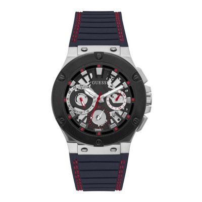 часовник,часовници,guess,circuit,watch,silver