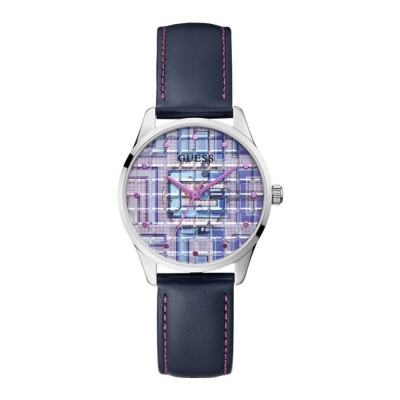 часовник,часовници,guess,clearly,g,block,watch,silver