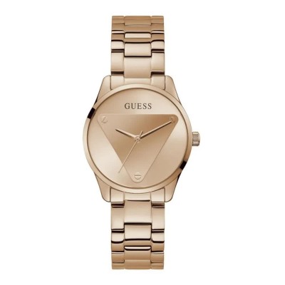 часовник,часовници,guess,emblem,woman,watch,golden,(pink)