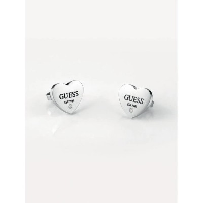 бижутерия,guess,jube02177jwrht,u,studs,party,earrings,clear,(silver)